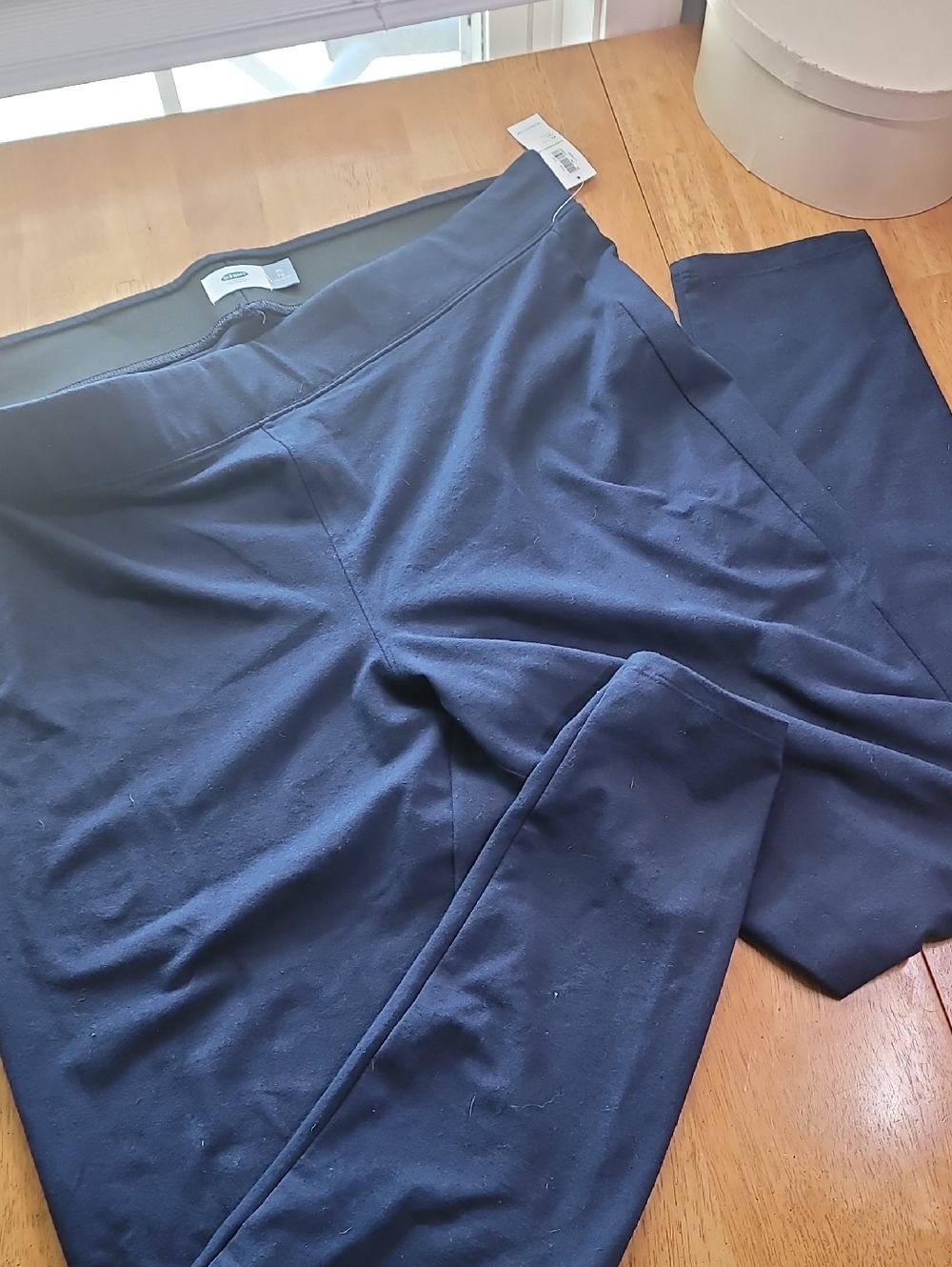 Old Navy Navy Elastic Pants